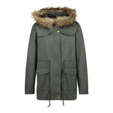 Womens Hooded Cotton Winter Warm Long Jacket Outwear Coat
