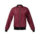 JENDIA Women's Casual Bomber Jacket