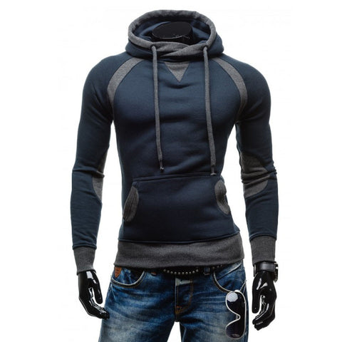 Men's Winter Slim Warm Pullover Sweatshirt