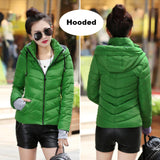 Women's winter jacket cotton padded