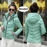 Women's winter jacket cotton padded